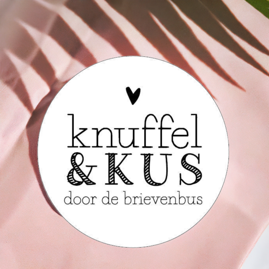 100 Sluitstickers 40 mm-Thank You Stickers- Large-Bedankt Stickers-Knuffel En Kus-Happy Mail Stickers