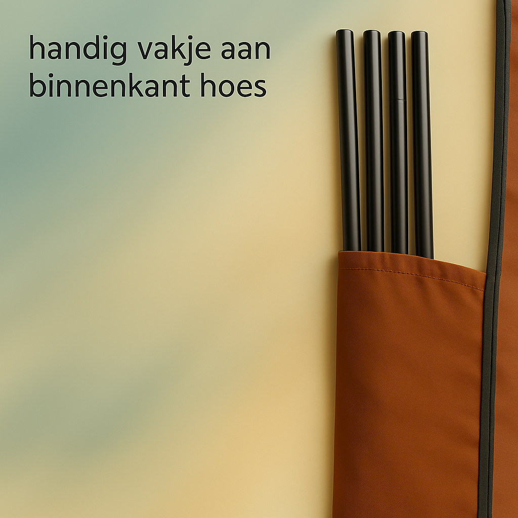 Roestbruine Parasolhoes voor Zweefparasol – Geschikt voor 2.75m tot 4.00m
