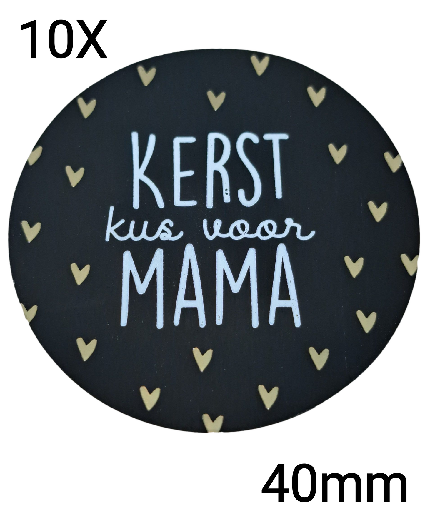 10 Sluitstickers kerst-Stickers-Kerststickers-Cadeaustickers