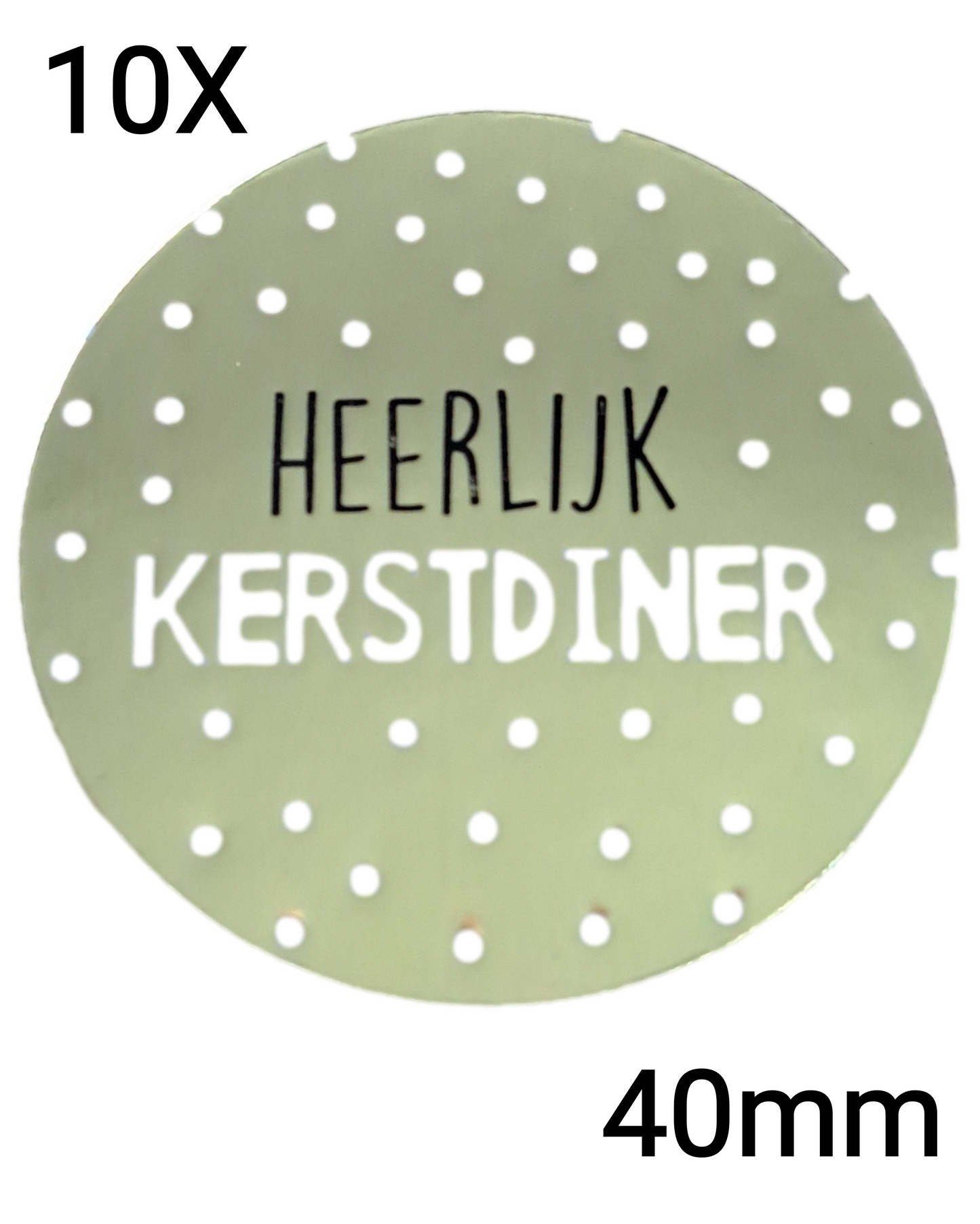 10 Sluitstickers kerst-Stickers-Kerststickers-Cadeaustickers