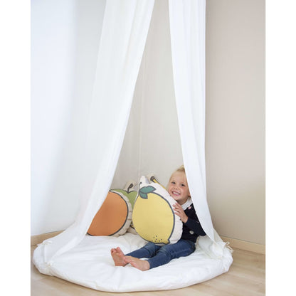 CHILDHOME Bedhemeltent hangend met speelmat gebroken wit