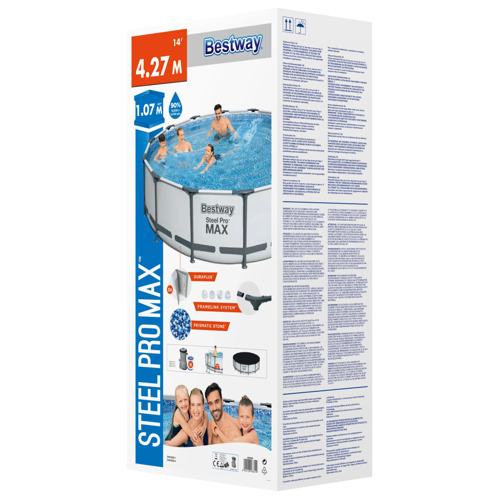 Bestway Zwembadset Steel Pro MAX 427x107 cm