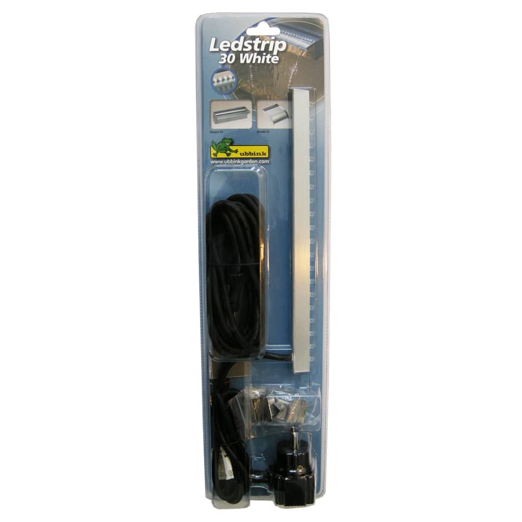 Ubbink Lichtstrip met 20 LED's 30 cm wit 1312115