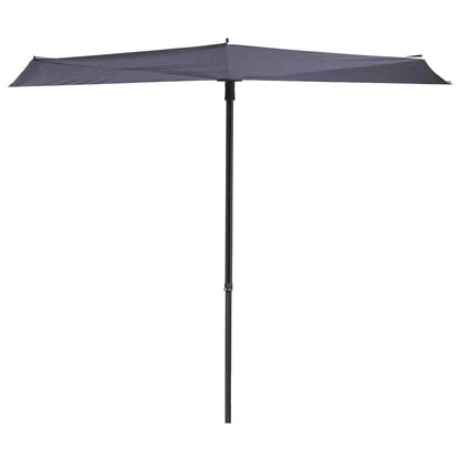 Madison Balkonparasol Sun Wave 270x150 cm saffierblauw