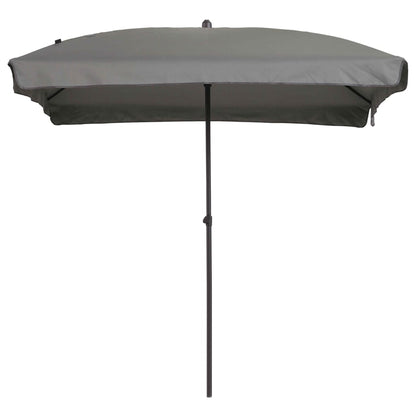 Madison Parasol Patmos Luxe rechthoekig 210x140 cm lichtgrijs