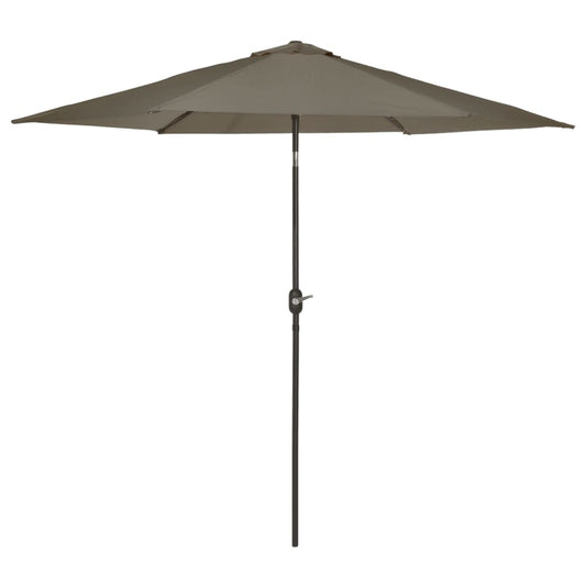 Madison Parasol Tenerife rond 300 cm grijs