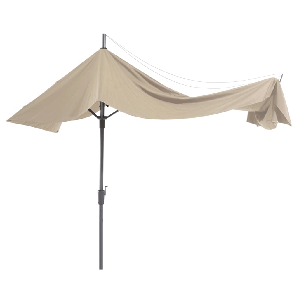 Madison Parasol Asymmetric Sideway 360x220 cm PC15P016 ecru