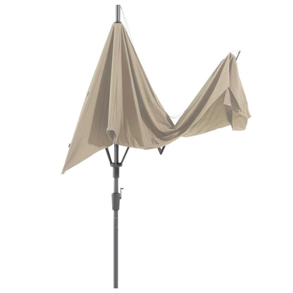 Madison Parasol Asymmetric Sideway 360x220 cm PC15P016 ecru