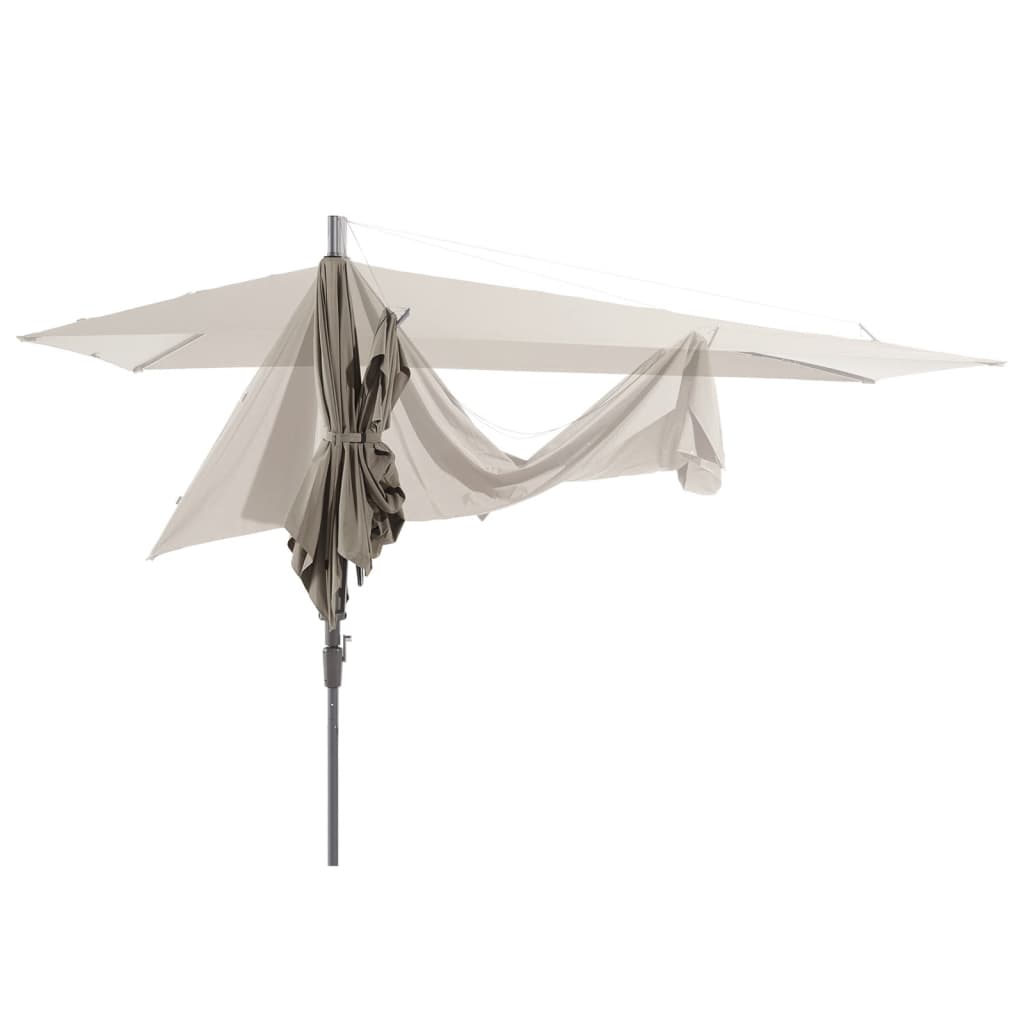 Madison Parasol Asymmetric Sideway 360x220 cm PC15P016 ecru