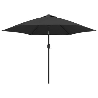 Parasol met metalen paal 300 cm antraciet