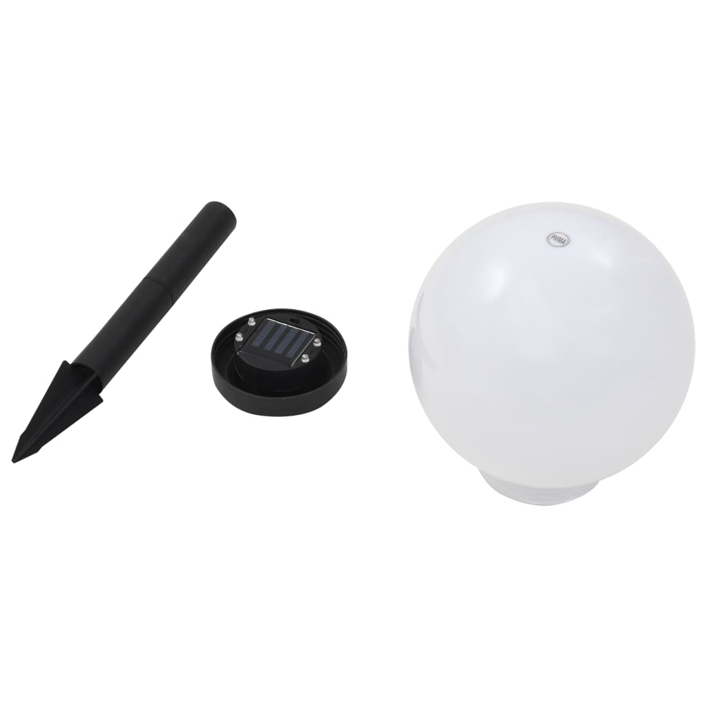 LED-solarlampen rond 20 cm RGB 3 st