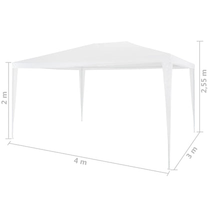 Partytent 3x4 wit