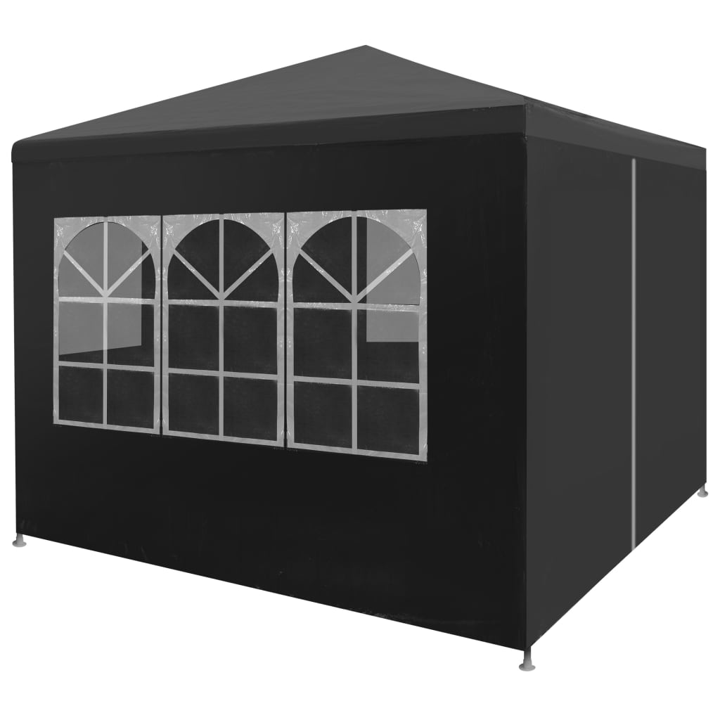 Partytent 3x3 m antracietkleurig