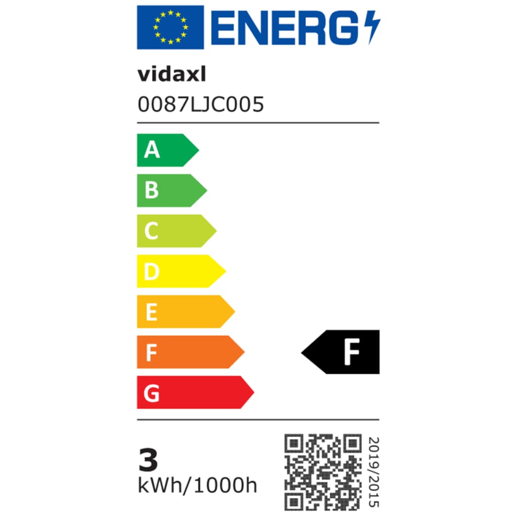 LED-buitenwandlampen 2 st 3 W rond zwart