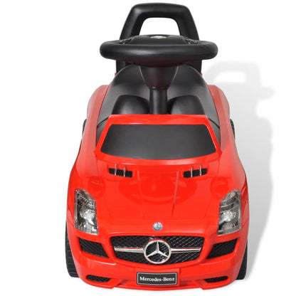 Mercedes Benz loopauto (rood)