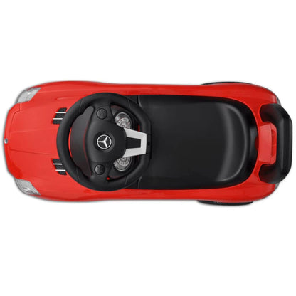 Mercedes Benz loopauto (rood)