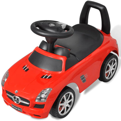 Mercedes Benz loopauto (rood)