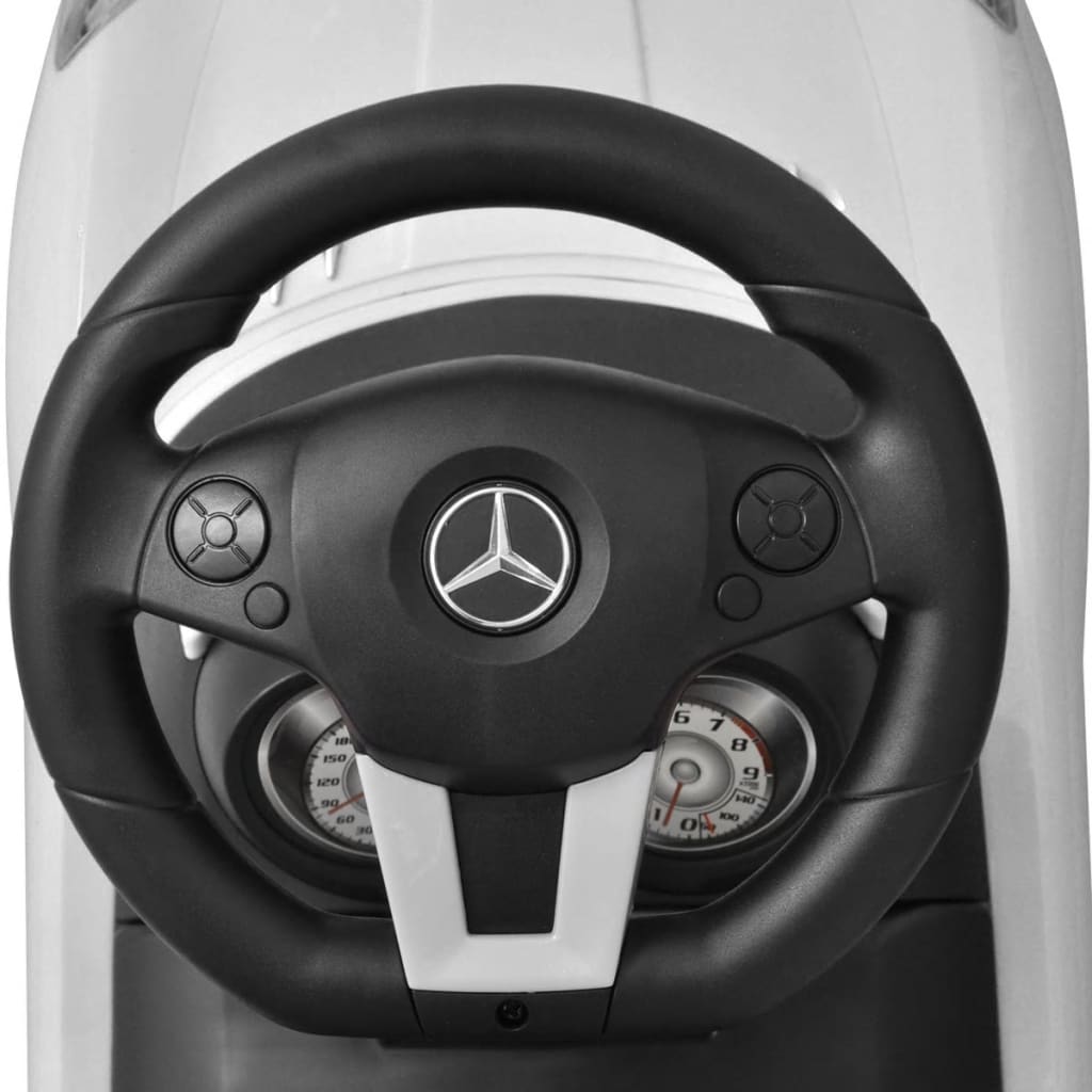 Loopauto Mercedes Benz wit