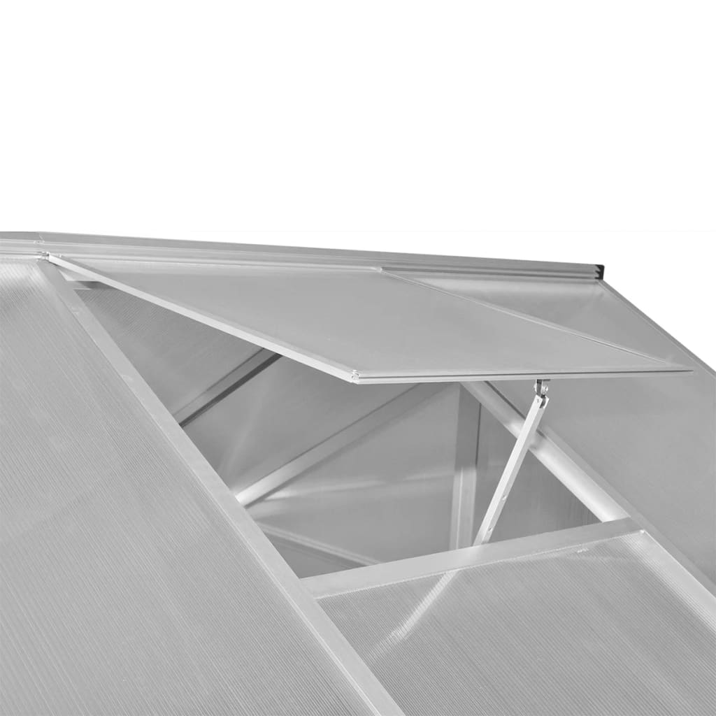Tuinkas met basisframe 7,55 m² versterkt aluminium
