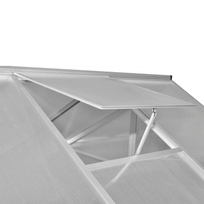 Tuinkas met basisframe 7,55 m² versterkt aluminium