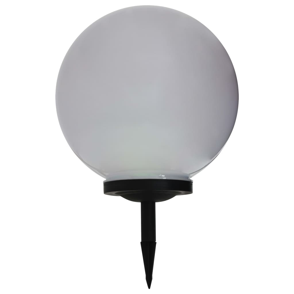 Solarlampen 2 st LED rond 40 cm RGB