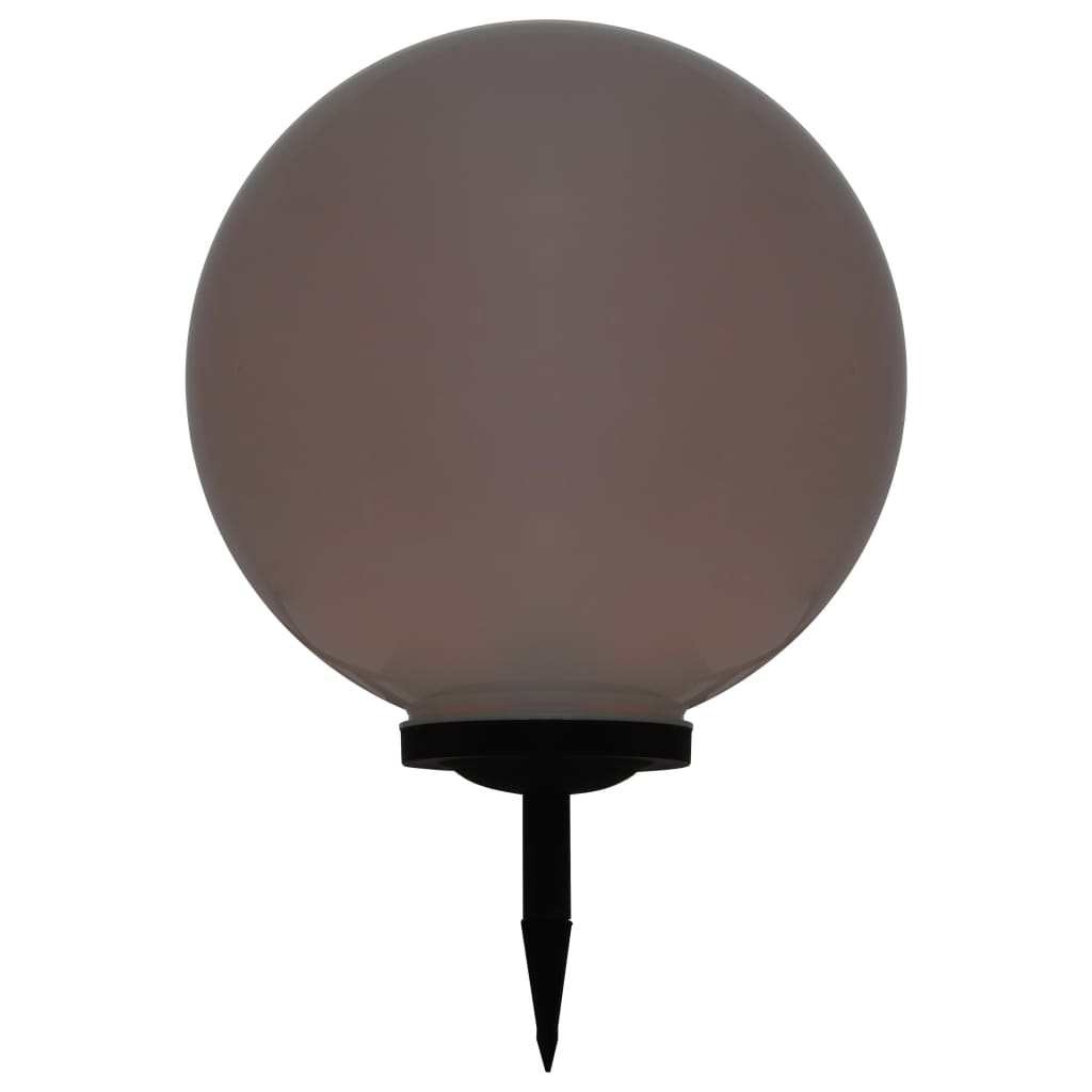 Solarlampen 2 st LED rond 50 cm RGB