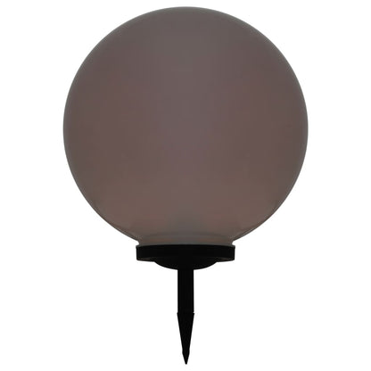 Solarlampen 2 st LED rond 50 cm RGB