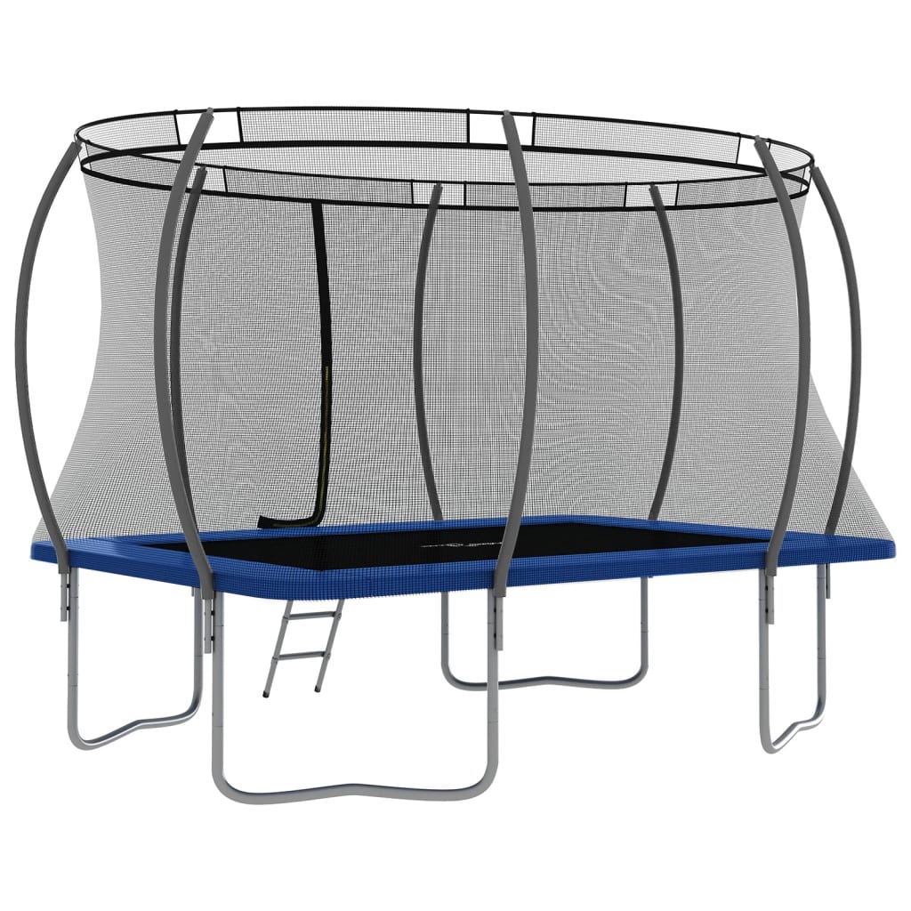 Trampolineset rechthoekig 150 kg 335x244x90 cm