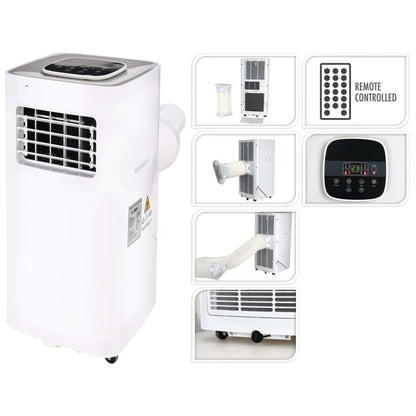 Excellent Electrics Airconditioner met afstandsbediening 1500 W wit