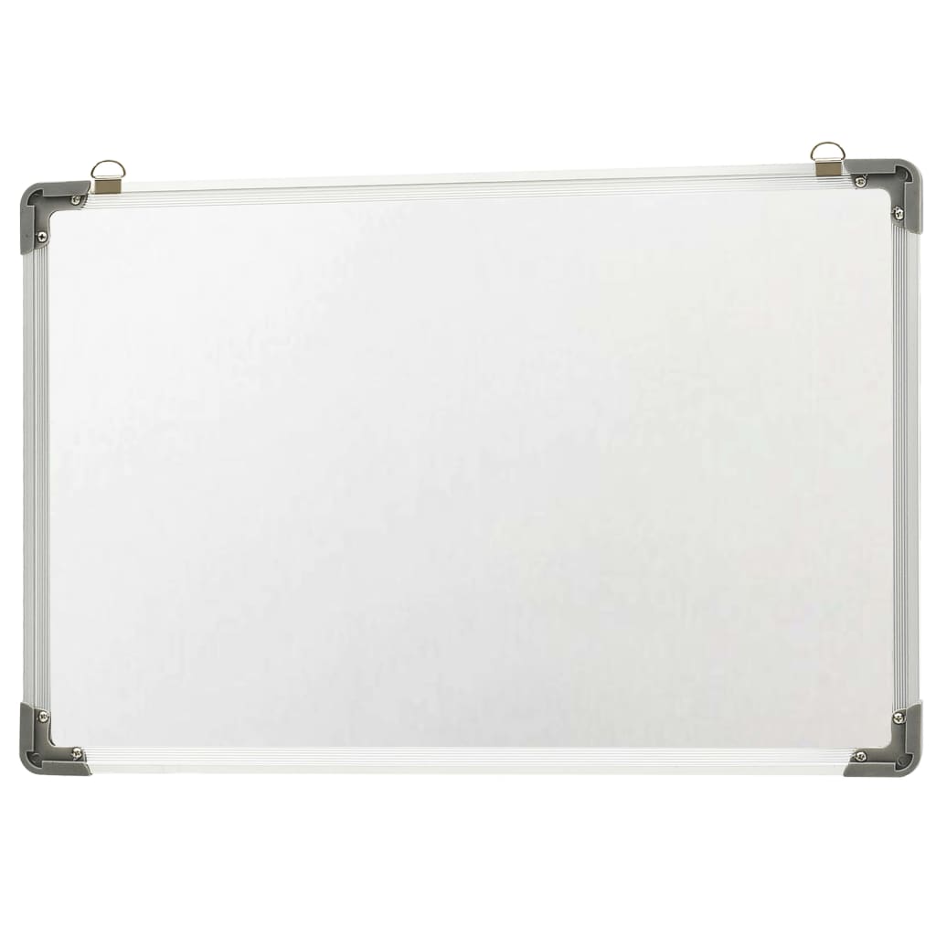 vidaXL Whiteboard magnetisch 60x40 cm staal wit