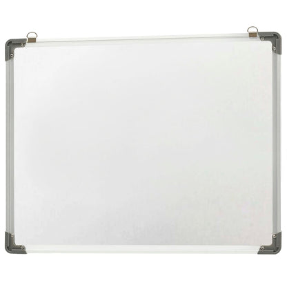 Whiteboard magnetisch 70x50 cm staal wit