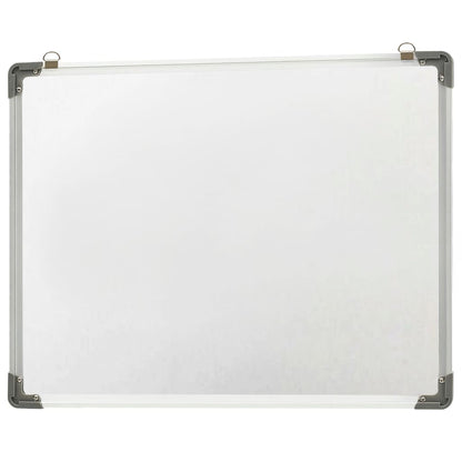 Whiteboard magnetisch 90x60 cm staal wit