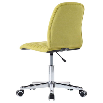 Eetkamerstoelen 4 st stof groen