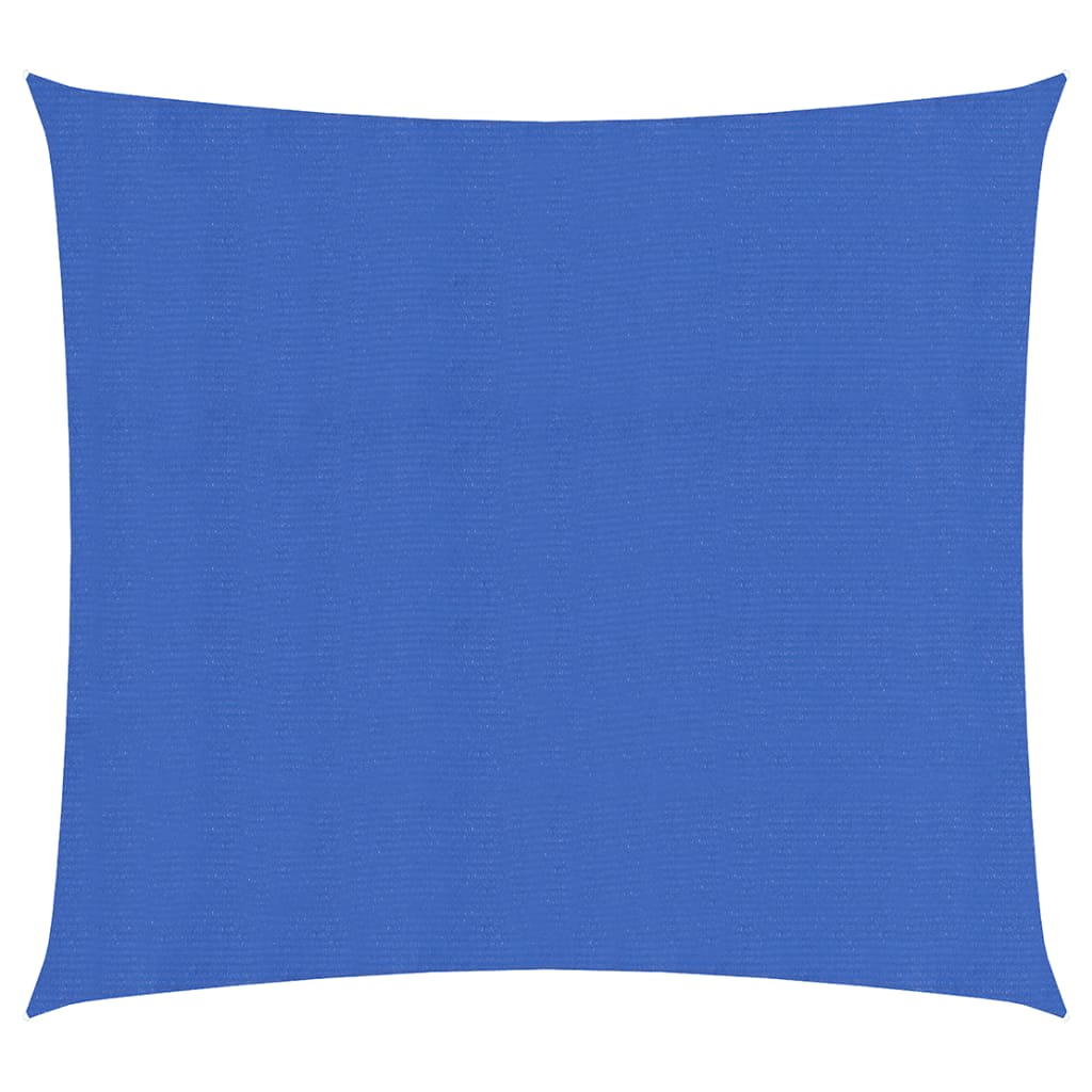 Zonnezeil 160 g/m² vierkant 4,5x4,5 m HDPE blauw