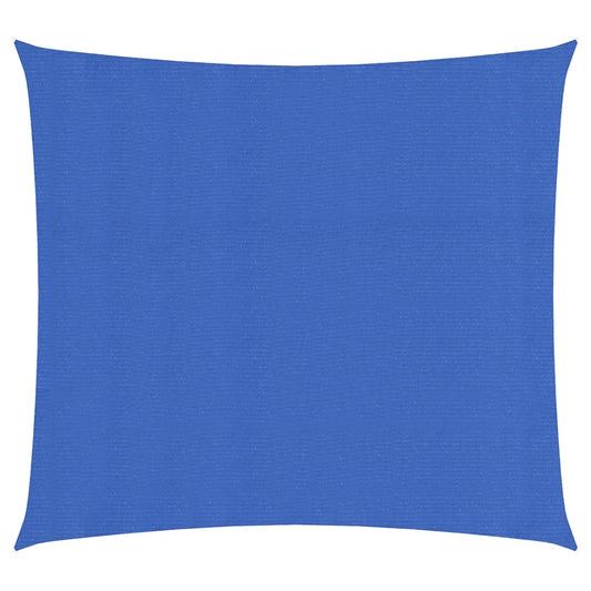 Zonnezeil 160 g/m² vierkant 4,5x4,5 m HDPE blauw