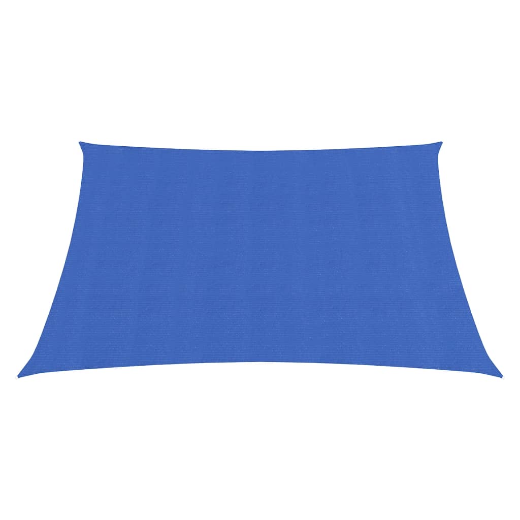 Zonnezeil 160 g/m² vierkant 4,5x4,5 m HDPE blauw