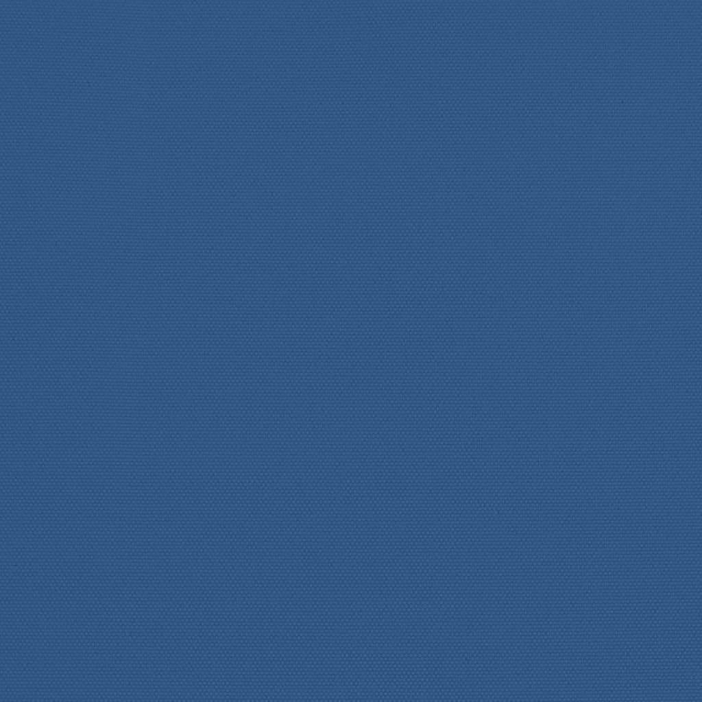 Balkonparasol half met aluminium paal 300x155x223 cm blauw