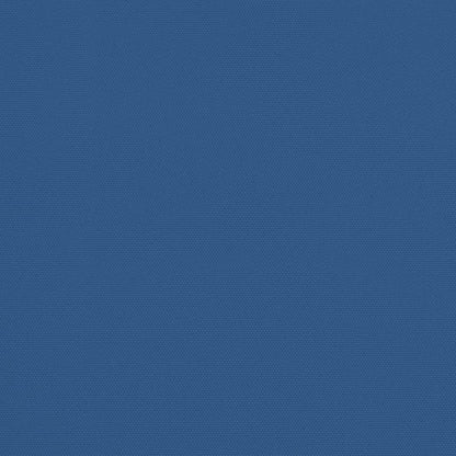 Balkonparasol half met aluminium paal 300x155x223 cm blauw