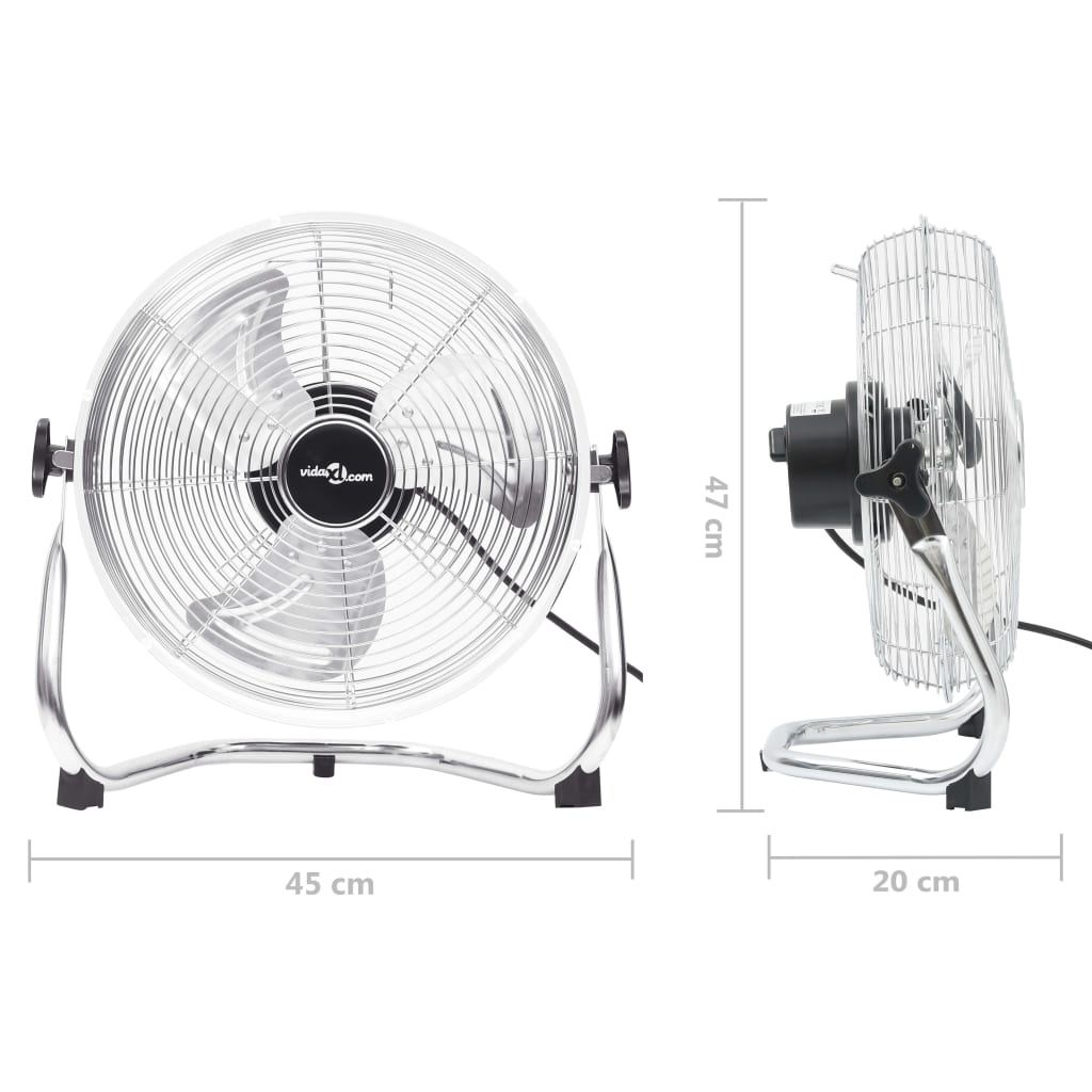 Vloerventilator 3 snelheden 50,7 W 45 cm