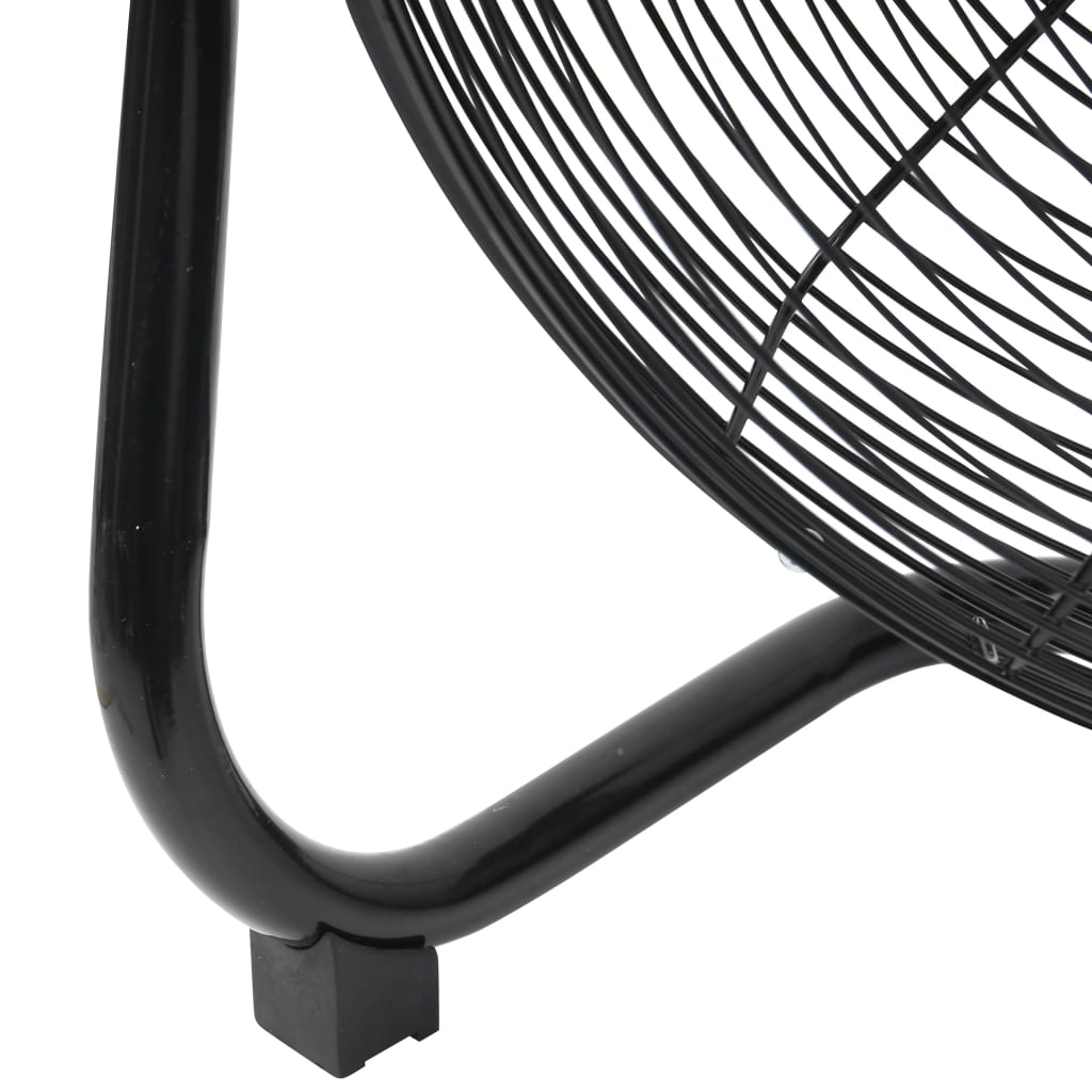 Vloerventilator 3 snelheden 115,2 W 60 cm zwart