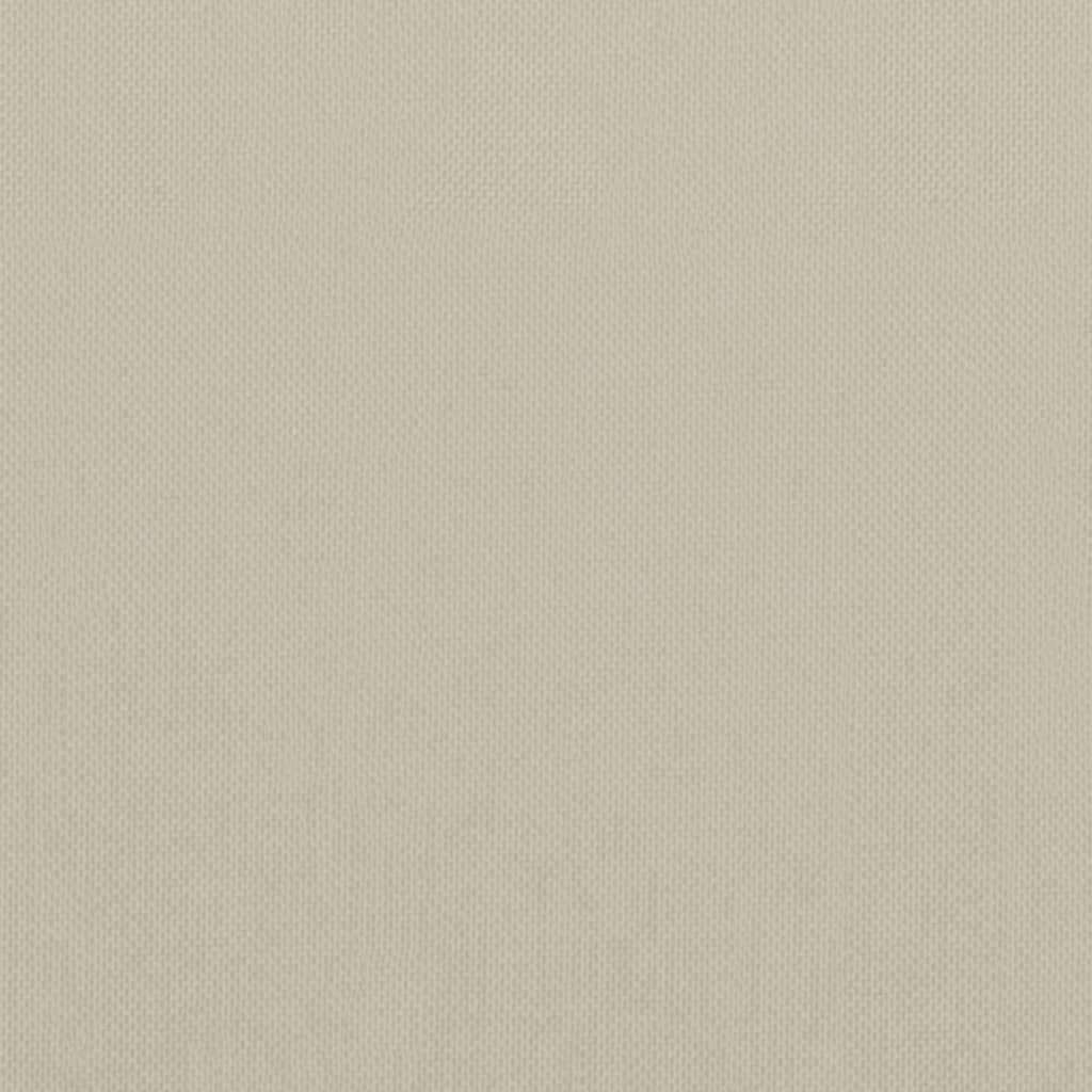 Balkonscherm 90x500 cm oxford stof beige