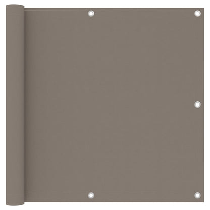 Balkonscherm 90x300 cm oxford stof taupe