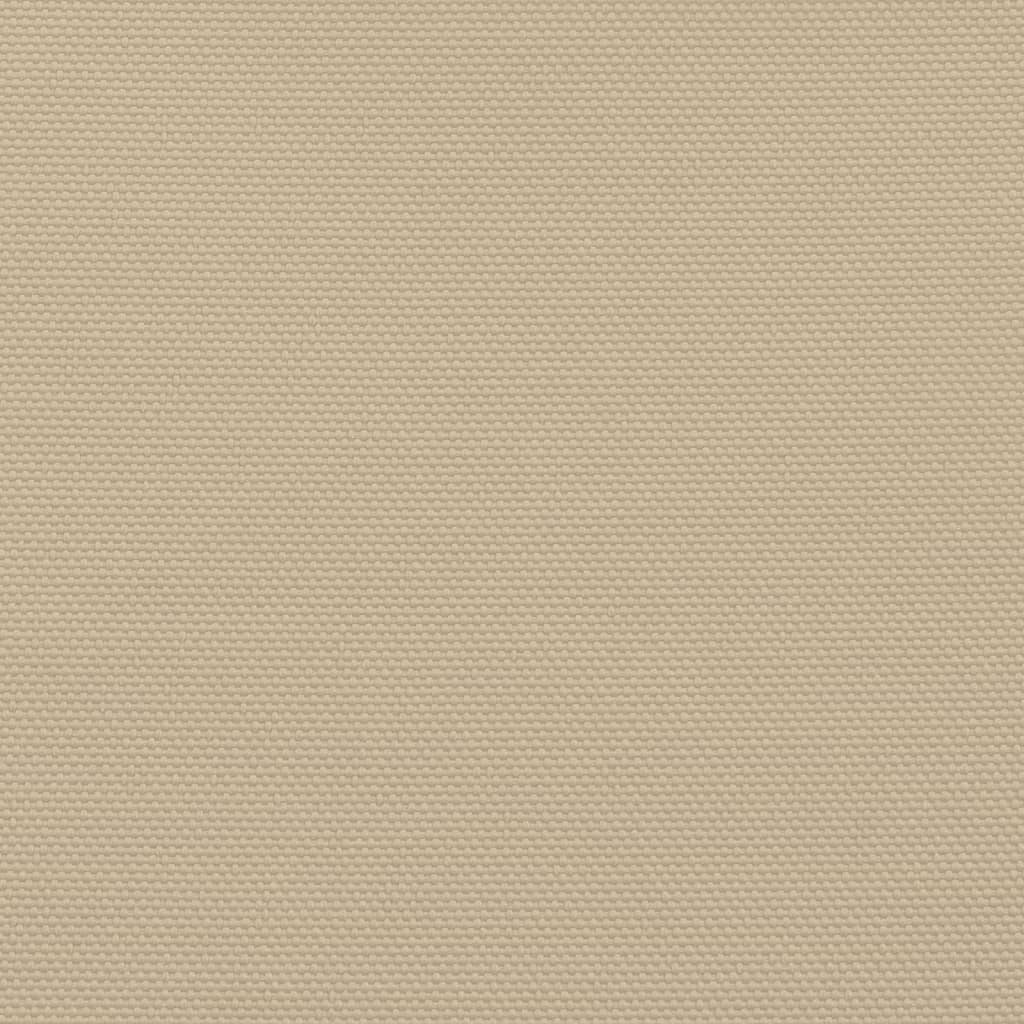 Zonnescherm vierkant 4x4 m oxford stof beige