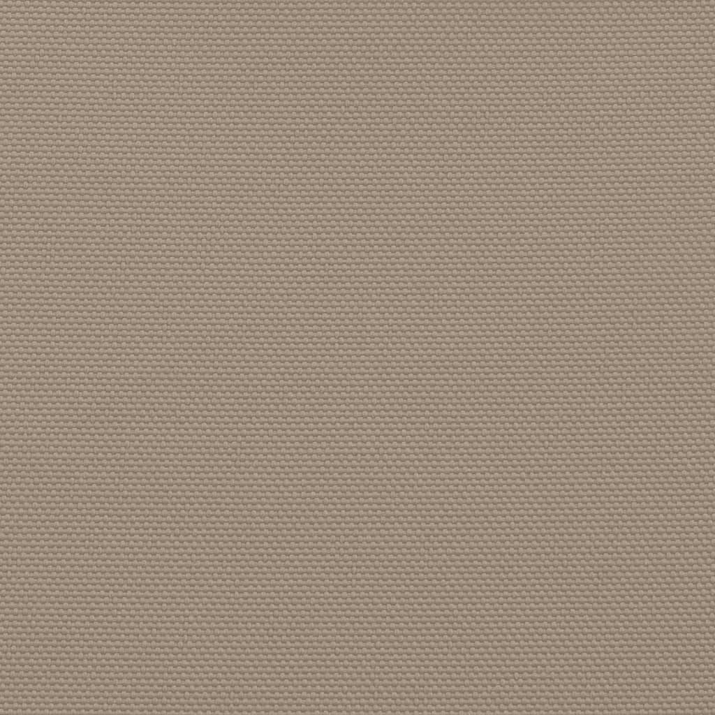 Zonnescherm vierkant 2x2 m oxford stof taupe