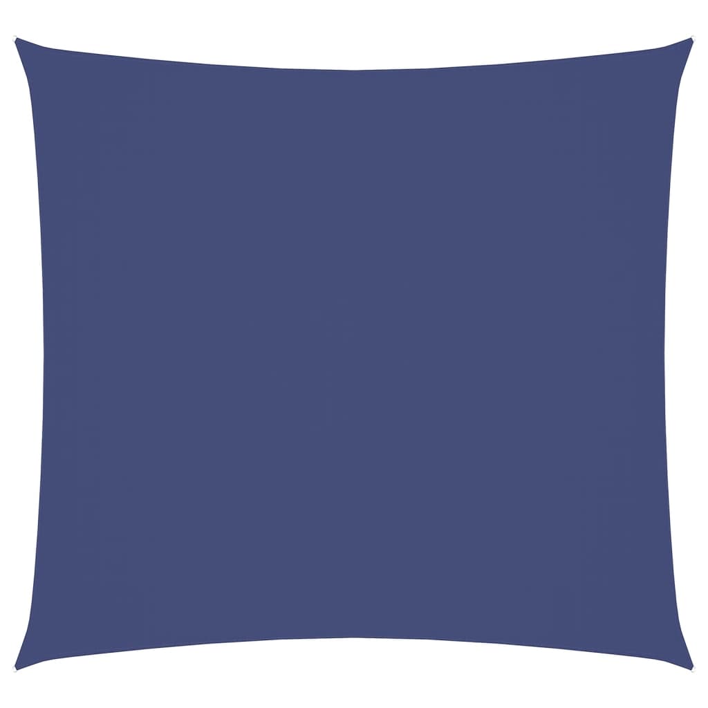 Schaduwdoek vierkant 3x3 m oxford stof blauw