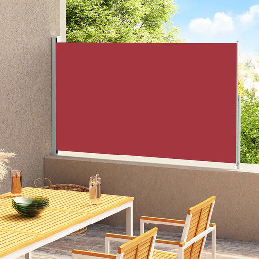 Tuinscherm uittrekbaar 200x300 cm rood