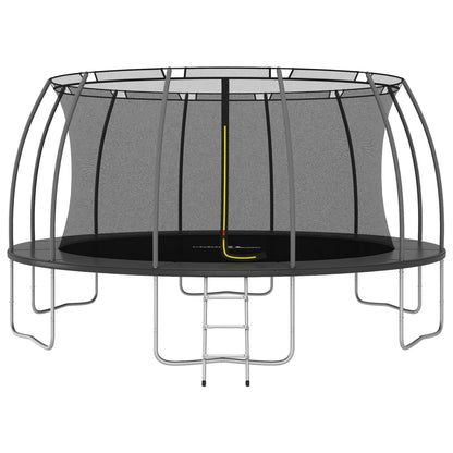 Trampolineset rond 150 kg 488x90 cm