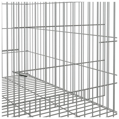 huisdierenkooi 78x54x54 cm gegalvaniseerd ijzer