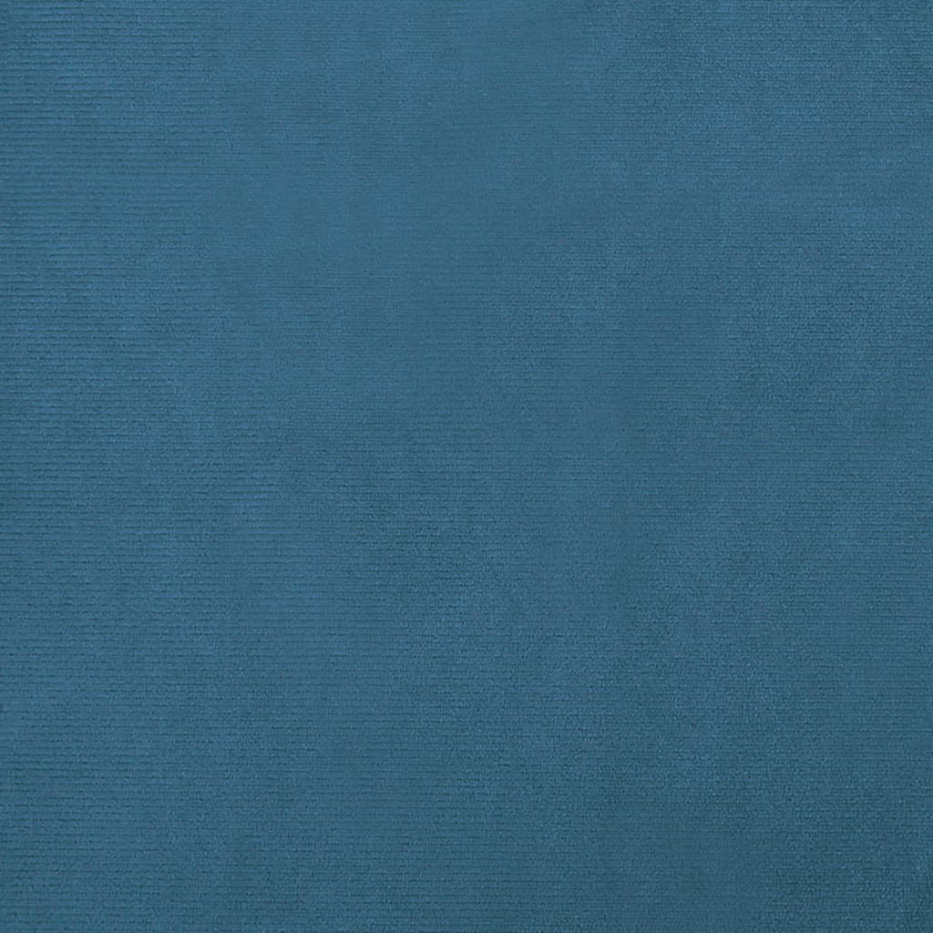 Hondenmand 70x45x30 cm fluweel blauw