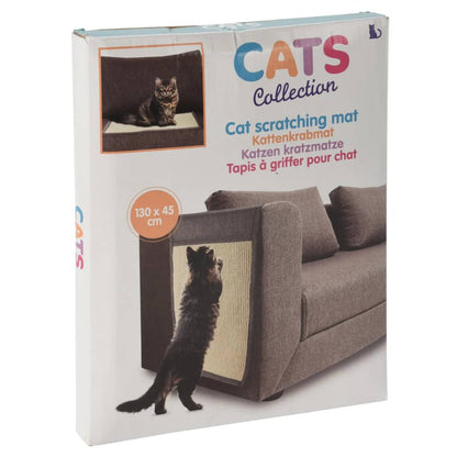 Pets Collection Kattenkrabmat 130x45 cm grijs